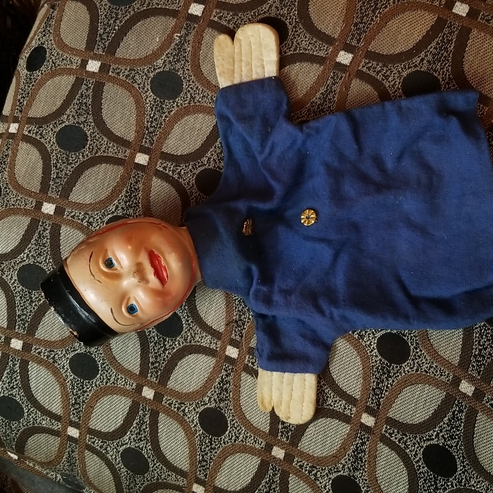 1940s Philip Morris Bellboy Promo Hand Puppet